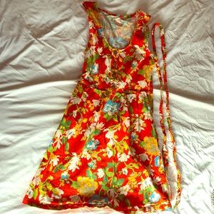 Worn twice!  Floral summer dress